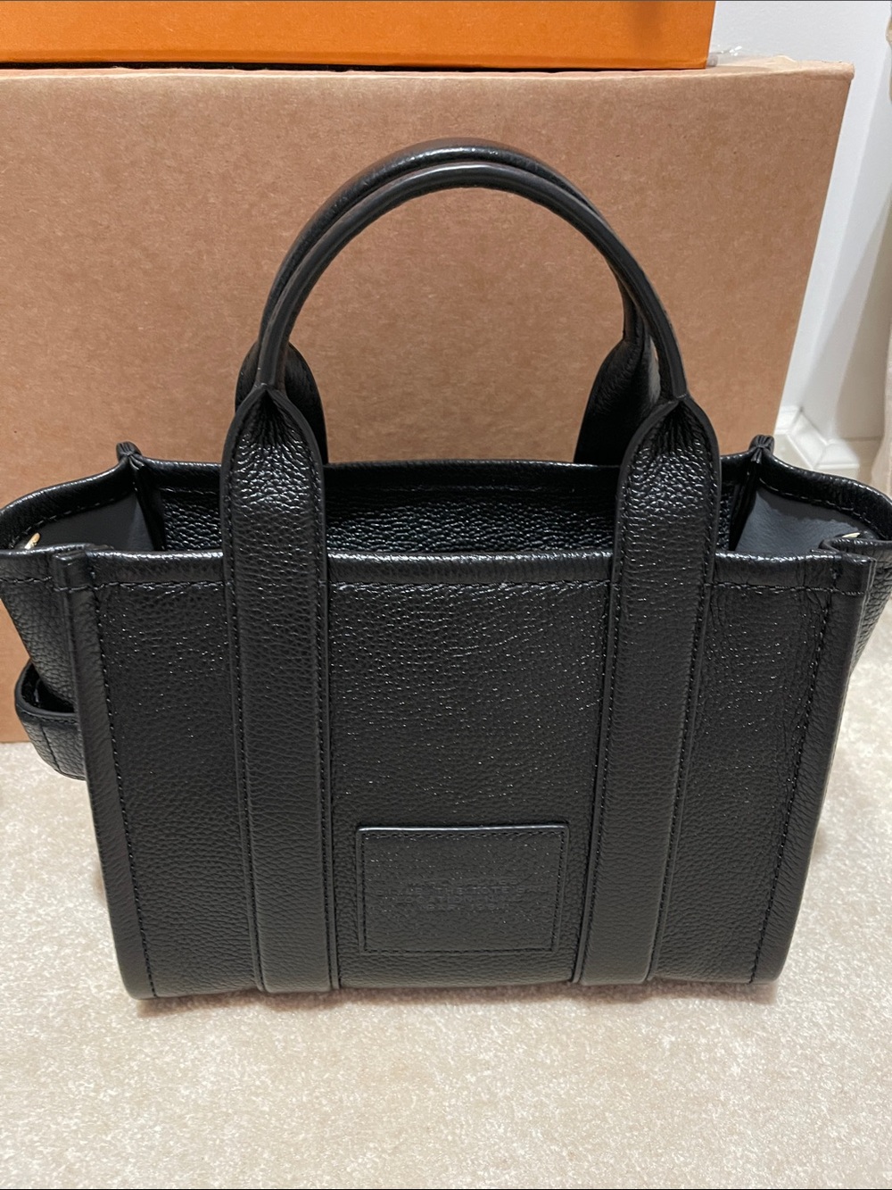 Marc by Marc Jacob’s The Tote Bag - black leather - Picture 2 of 5